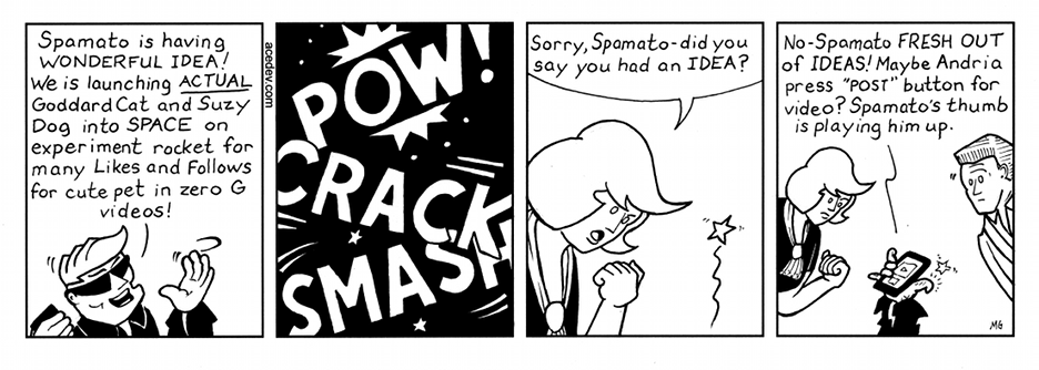 acedev comic, webcomic for Wednesday 07 Sep 2016

